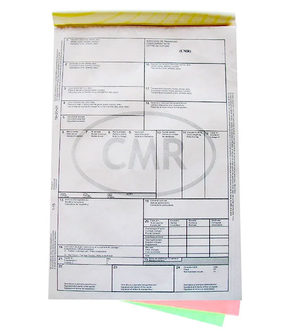 CMR TRANSPORT MARFA IN TRAFIC NATIONAL 3 EXEMPLARE CMR TRANSPORT MARFA IN TRAFIC NATIONAL 3 EXEMPLARE